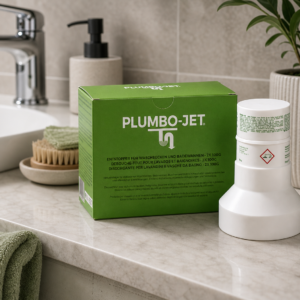 Plumbo-Jet DUO granules déboucheur 2x100g présentation format familial – Ferra Distributions