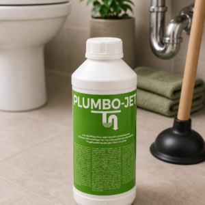 Plumbo-Jet Liquide polyvalent 1L présentation – déboucheur éviers douches Ferra Distributions