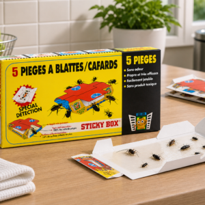 Sticky Box boîte multiusages 5 pièces présentation – rangement pratique Ferra Distributions