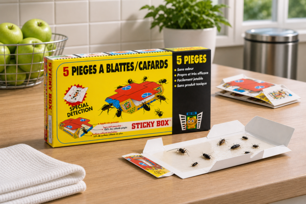 Sticky Box boîte multiusages 5 pièces présentation – rangement pratique Ferra Distributions